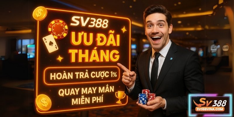 Khuyến mãi hấp dẫn đang được người chơi quan tâm tại Sv388.
