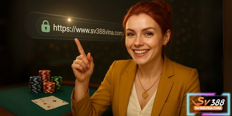 Kiểm tra kỹ địa chỉ website Sv388 trước khi đăng nhập